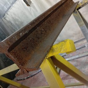 Blasted and deburred parts
