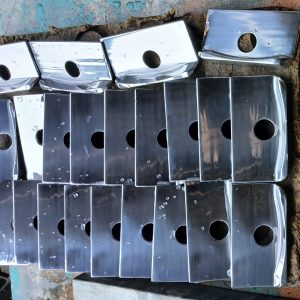 Deburred metal parts
